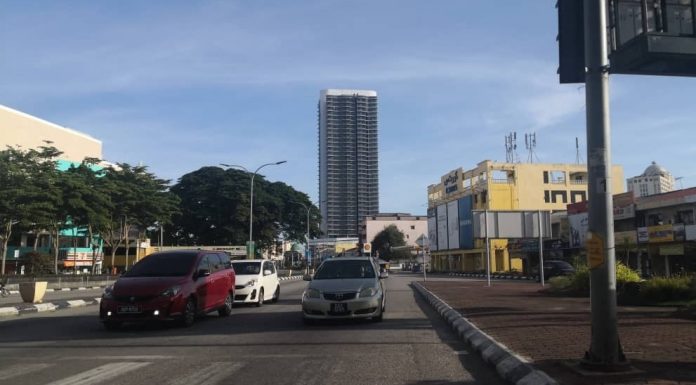 Pusat bandar Kota Bharu lengang 2 Syawal