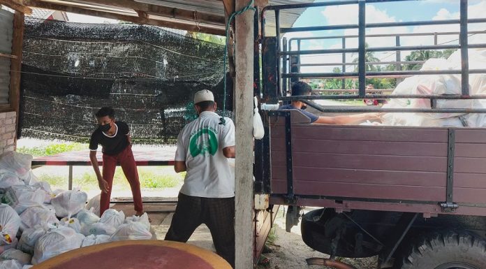 Walau sudah jadi kerajaan, sahabat terus menyumbang