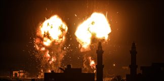 Israel lancar serangan udara di Semenanjung Gaza