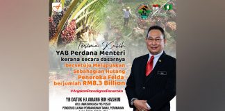 Kerajaan Prihatin: Masa depan Felda, peneroka terjamin