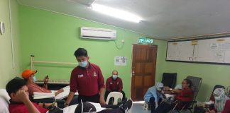 JAM Semporna bantu Unit Tabung Darah Hospital