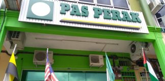 Fitnah: PAS Perak nafi bangunan diconteng