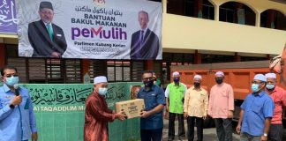 Bantuan PEMULIH turut diagih melalui Umno, Bersatu