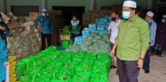 6,000 bakul makanan diagihkan di Sik