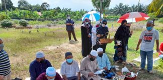 Jenazah ayahanda Mas Ermieyati selamat dikebumikan
