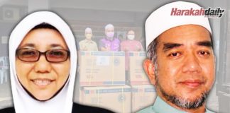 Muslimat PAS sumbang kipas untuk PPV Jengka