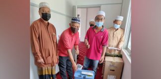 Masjid Abu Ubaidah Ibni Al Jarrah bantu ahli terkesan Covid-19