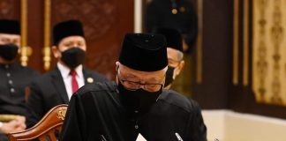 Ismail Sabri angkat sumpah Perdana Menteri ke-9
