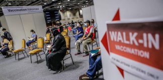 Vaksinasi secara ‘walk-in’ di PPV sekitar Lembah Klang