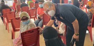 ‘Vaksinasi Oghe Parlime Terre’ sasar 1,500 suntikan sehari