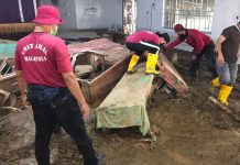 Jabatan Amal Nibong Tebal bersih surau di Yan