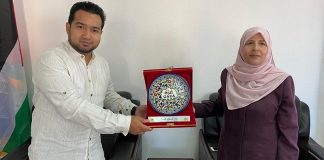 Nadir Al-Nuri bertemu Timbalan Menteri Hal Ehwal Wanita Palestin