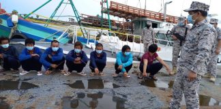 75 nelayan Vietnam ditahan ceroboh perairan negara