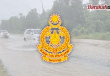 Orang ramai dinasihat jangan ambil risiko redah arus banjir