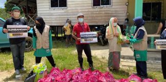 Muslimat PAS Sabah bantu mangsa banjir