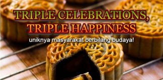 Triple celebrations, triple happiness