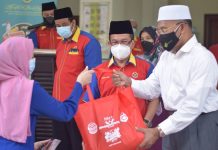 Menteri Agama sampai sumbangan Tabung Musaadah Palestin