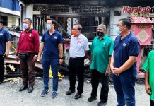 Mangsa kebakaran Kg Baru Karak disantuni PAS Bentong