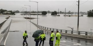 Torrential rains trigger floods in Australia’s east