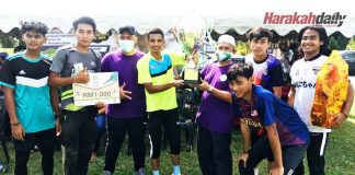 TBFC julang trofi kejuaraan Cabaran Penalti DUN Panching