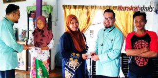 Melahirkan anak sulung PAS di Beting Maro