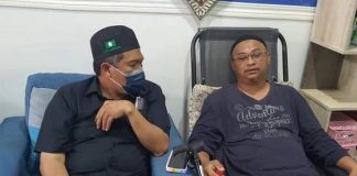 Akhirnya berkesempatan ziarah Ketua Pengarang Harakah cetak