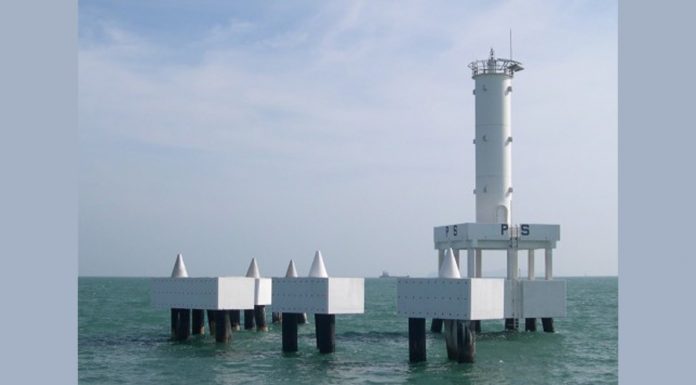 Do not trespass lighthouse, sea areas with beacons