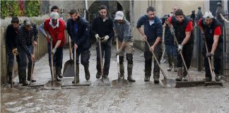 Pensioners step up to help clean flood victims’ houses