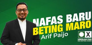 ‘Esok jangan lupak turun ngundi kamek, Arif Paijo’