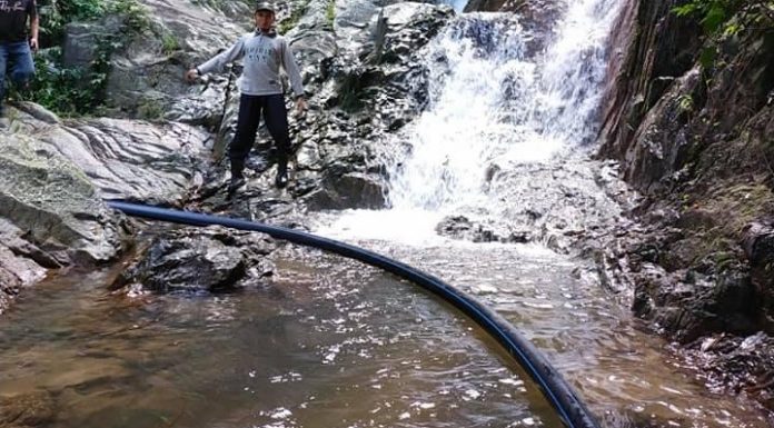 Dana Wakaf Air naik taraf kolam tadahan air bukit