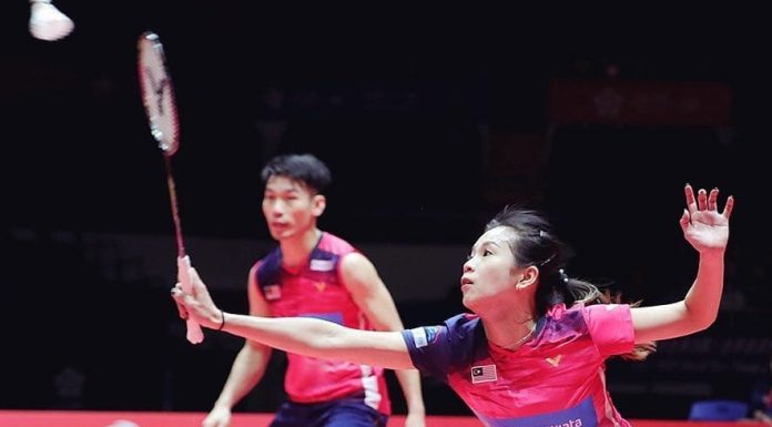 Berakhirnya regu Peng Soon-Liu Ying dalam sukan badminton