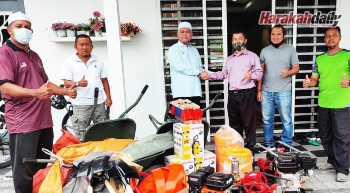 Sumbangan menyemarakkan bantuan