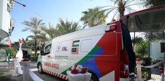 Ambulans sumbangan PAS Relief tiba di Gaza