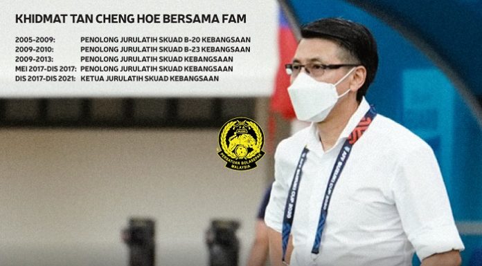 Cheng Hoe lepas jawatan ketua jurulatih kebangsaan