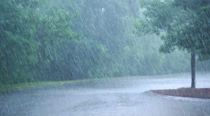 Amaran hujan berterusan peringkat jingga, kuning