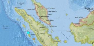 Gempa bumi kuat dasar laut gegar Indonesia, Malaysia