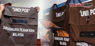 Undi pos: Tidak kepada pemilih Sabah, Sarawak di Semenanjung
