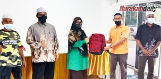 Sumbangan persekolahan tajaan Yayasan Taqwa