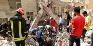 Tragedi bangunan runtuh di Iran: 19 maut, 10 ditangkap
