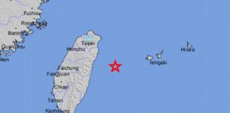 Gempa bumi 6.3 magnitud gegar pantai Taiwan