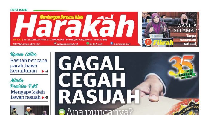 Gagal Cegah Rasuah