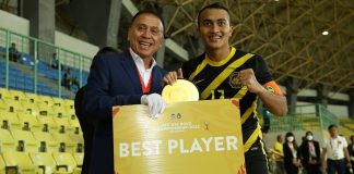 Anugerah pemain terbaik bakar semangat Ahmad Aysar