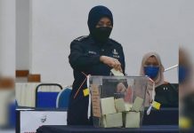 1,578 polis undi awal di Perlis