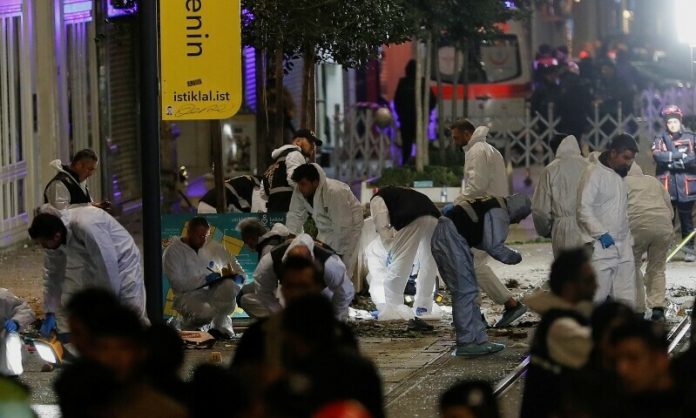 turkiye bombing 2022