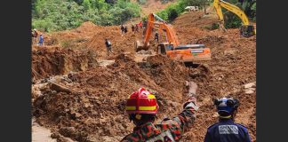 Landslide: No new findings as search continues for third day