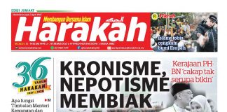 Kronisme, nepotisme membiak