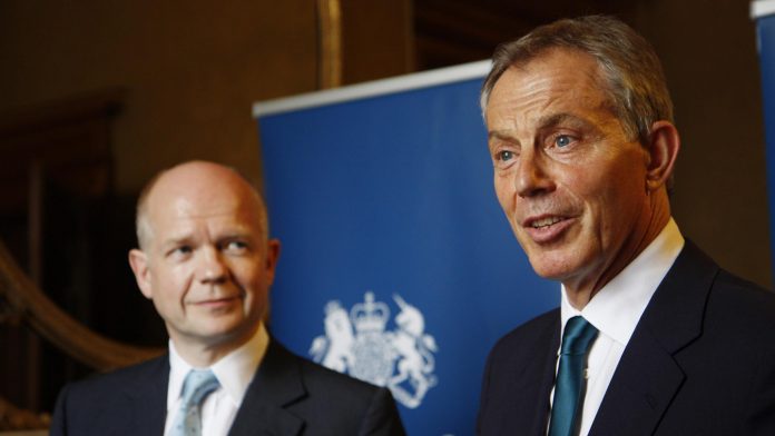 Blair dan Hague