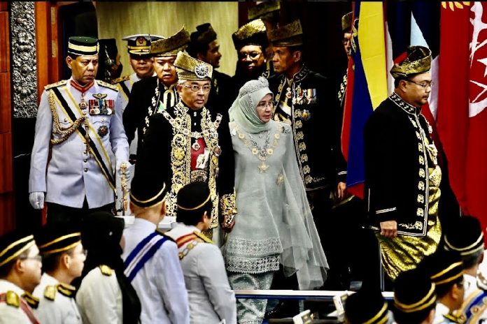 agong in parliament