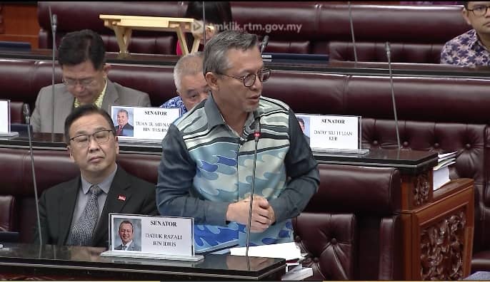 Senator Razali Idris 6 April