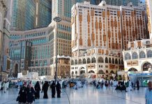 Kadar sewa hotel di Makkah naik 100 peratus
